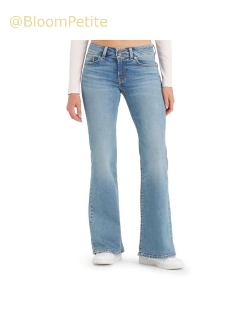 Levi's Superlow Flare Jeans Low Rise Boot Cut Stretch Denim